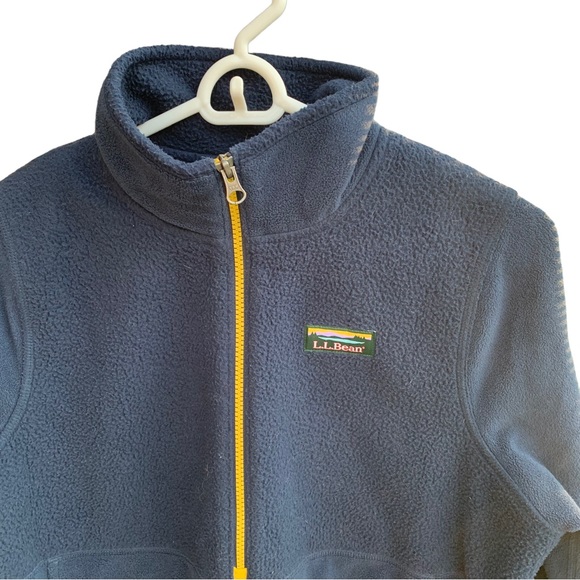 L. L. Bean Pullover Fleece Jacket 1/2 Zip Size Small - Picture 2 of 6